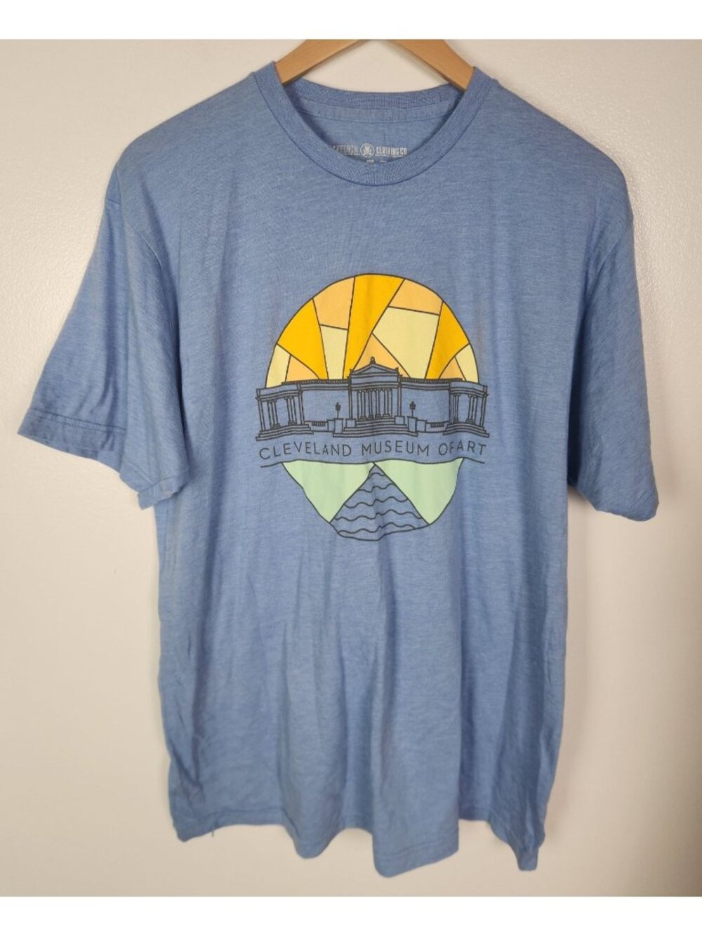 Cleveland Clothing Co. Men's Sz. XL Blue Museum Of Art T-Shirt